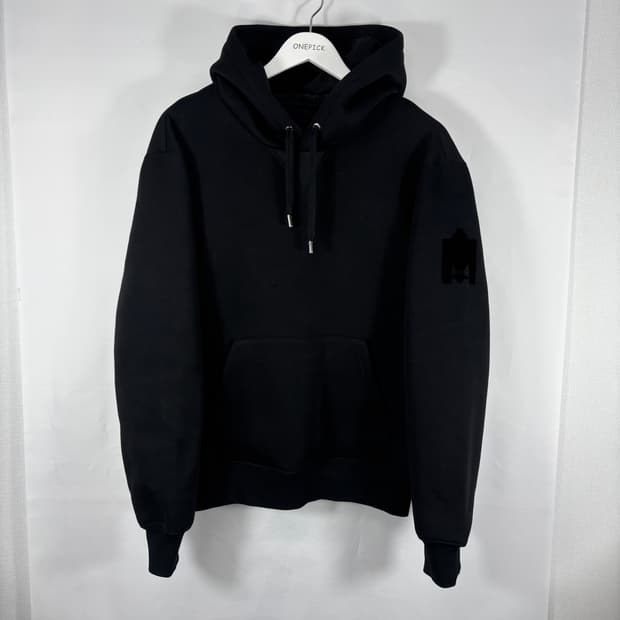 (정품,새상품급)맥케이지 백로고 후드티