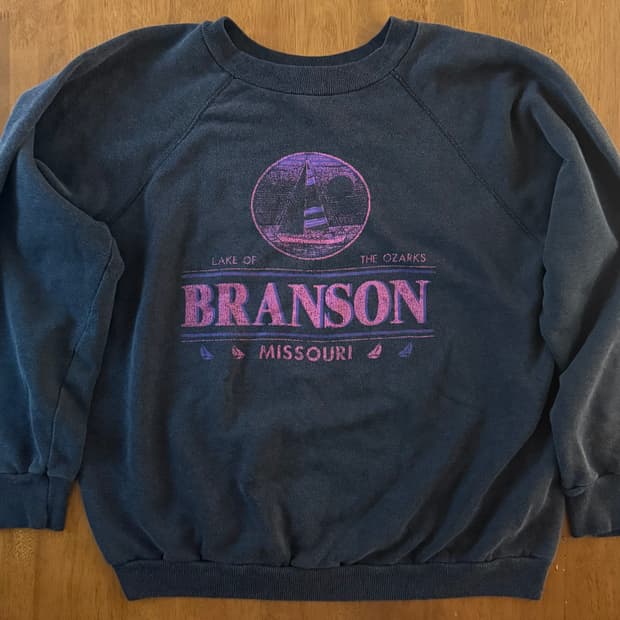 90s USA Hanes Branson 래글런 빈티지 맨투맨