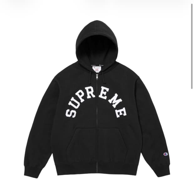 슈프림 챔피온 후드집업