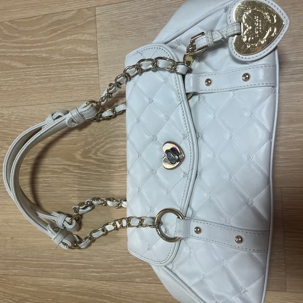 빈티지 러브캣 퀄팅핸드백 라떼갸루 히메갸루