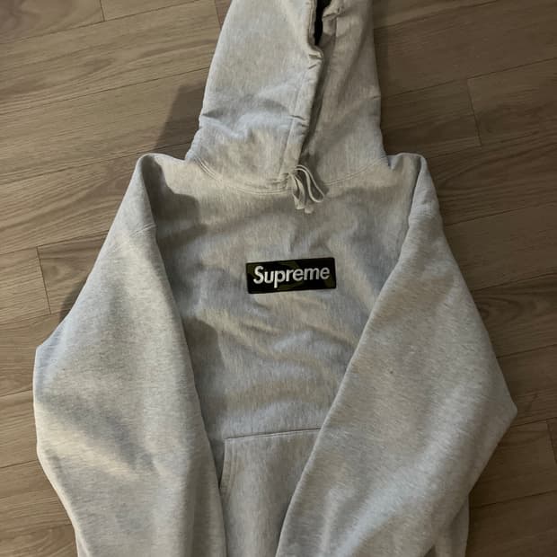 슈프림 박스로고 후드