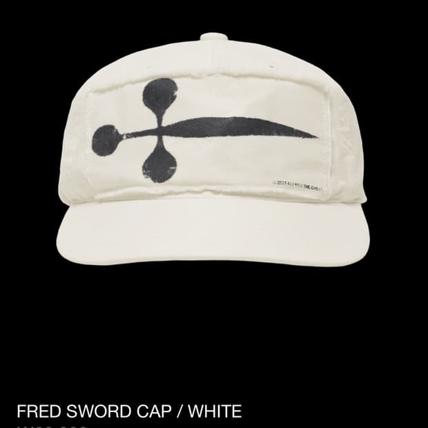 알프레드 소드 캡 구합니다 FRED SWORD CAP
