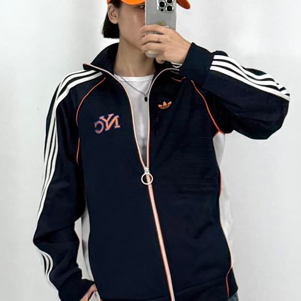  [L]아디다스xNYC 집업 져지
