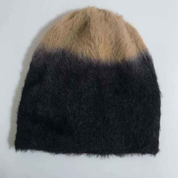 빈티지 그라데이션 니트 비니