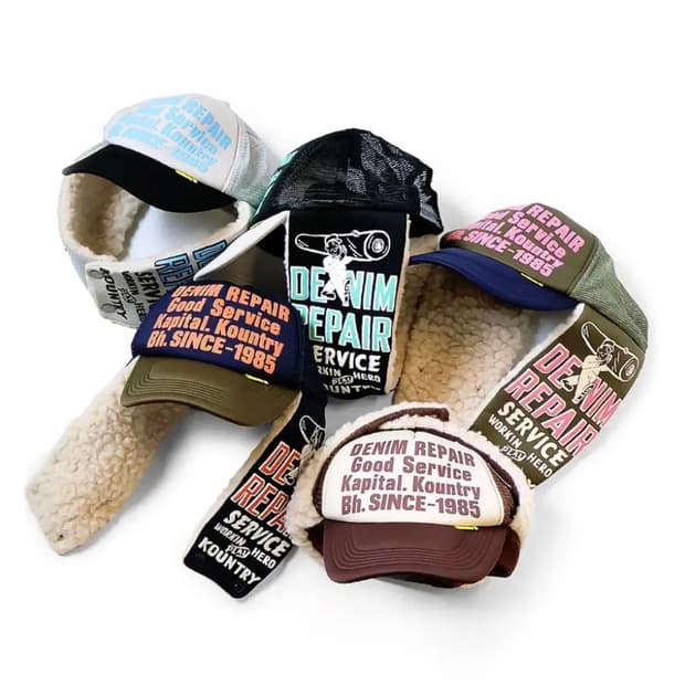 캐피탈 럼버 트러커 캡