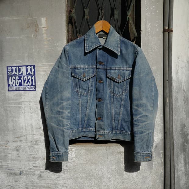 70‘s Sears 웨스턴 데님 페이드 자켓