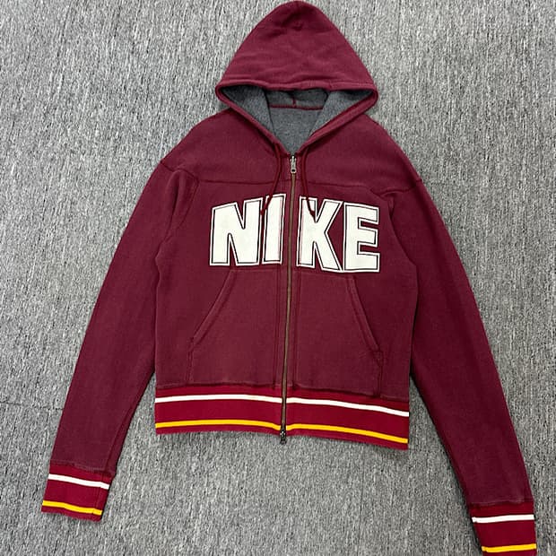 빈티지 나이키 양면 후드집업 