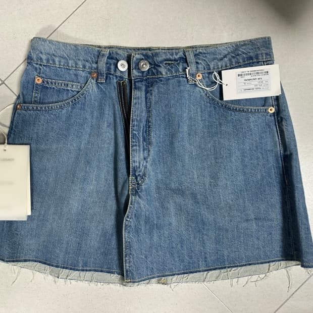 아워레가시 데님 스커트