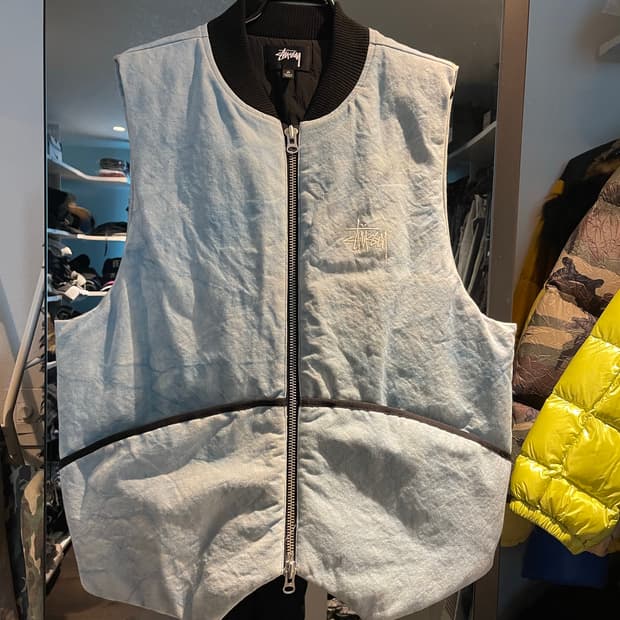 스투시 신슐레이트 조끼