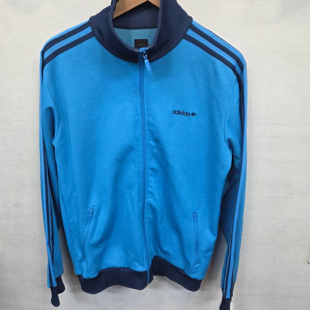 아디다스 올드스쿨 베켄바우어 트랙탑 져지 블루 m