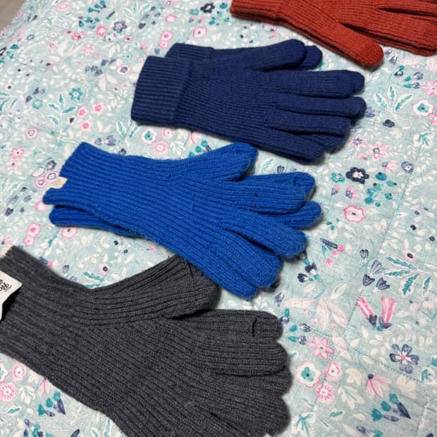 유니클로 니트 장갑 