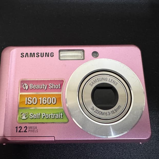 삼성 vluu ES17 핑크디카