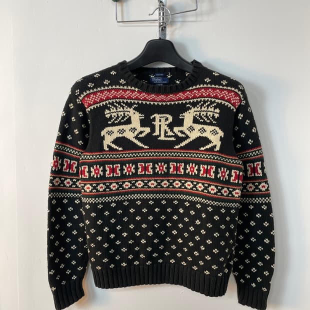 폴로 랄프로렌 노르딕 패턴 니트