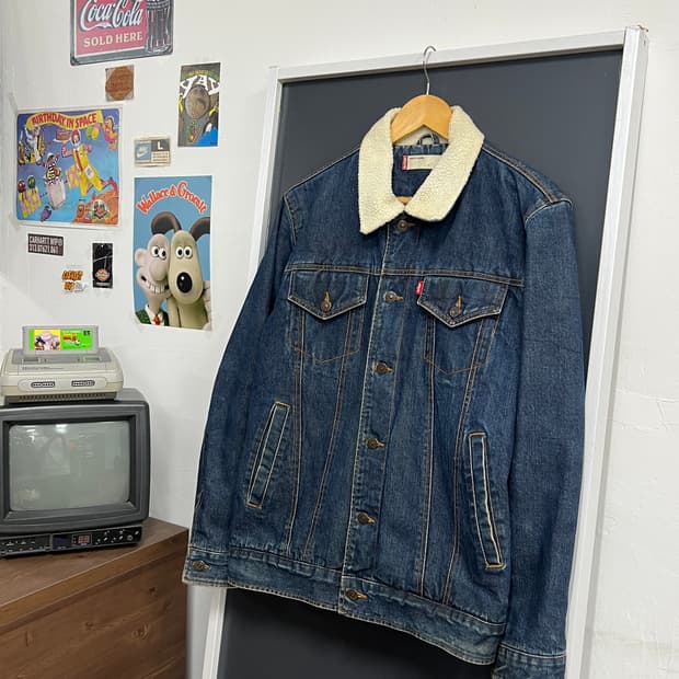 Levis 리바이스 쉐르파 데님 트러커