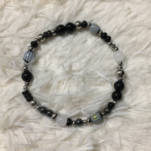 원석 비즈 팔찌