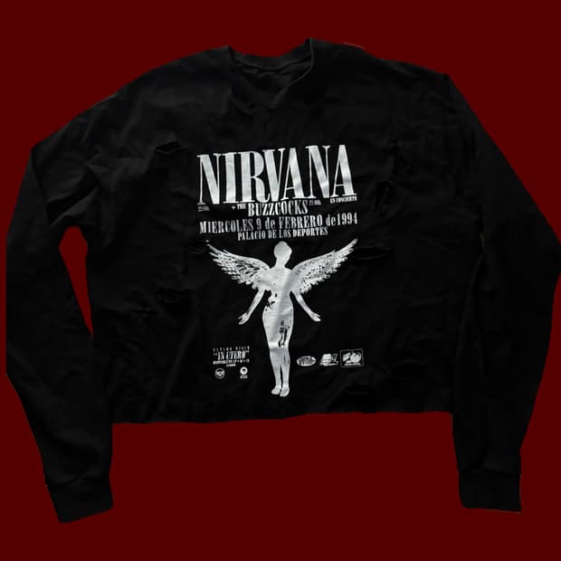 Vintage NIRVANA damage longsleeve