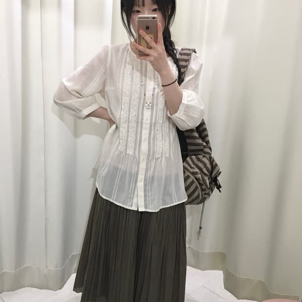 sawako prill button blouse