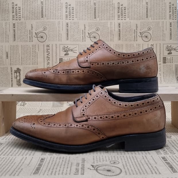 금강리갈 남성윙팁구두 255