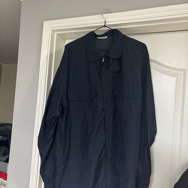 [5] 오라리 NYLON ZIP SHIRT (A20SSO1NL)