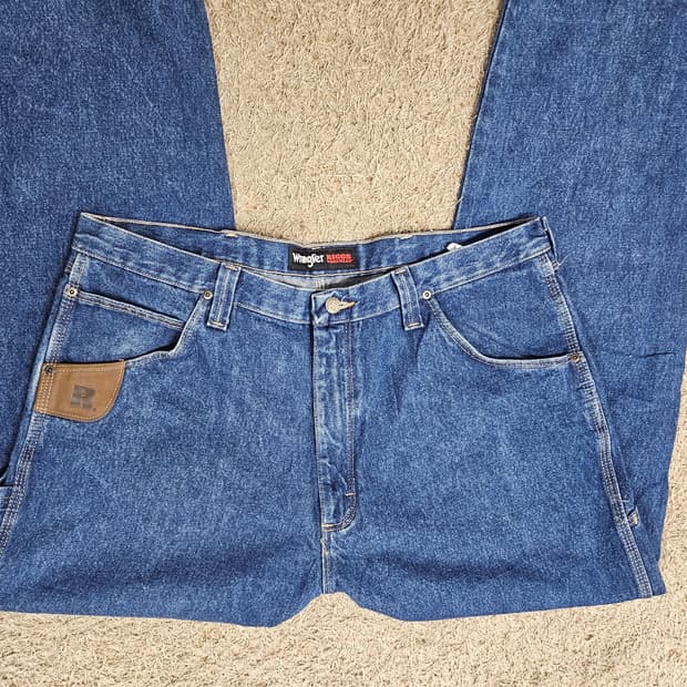 미국판(38)랭글러 RIGGS 워크웨어 카펜더 데님 팬츠