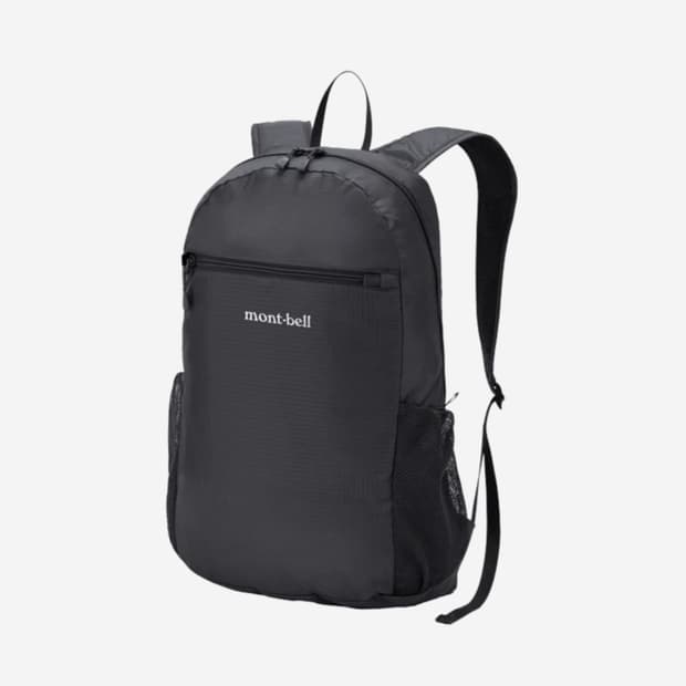 몽벨 포켓터블 라이트 팩 15L 블랙