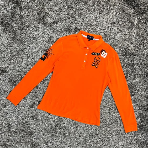 파리게이츠 여성 골프 카라 긴팔 티셔츠 (2)