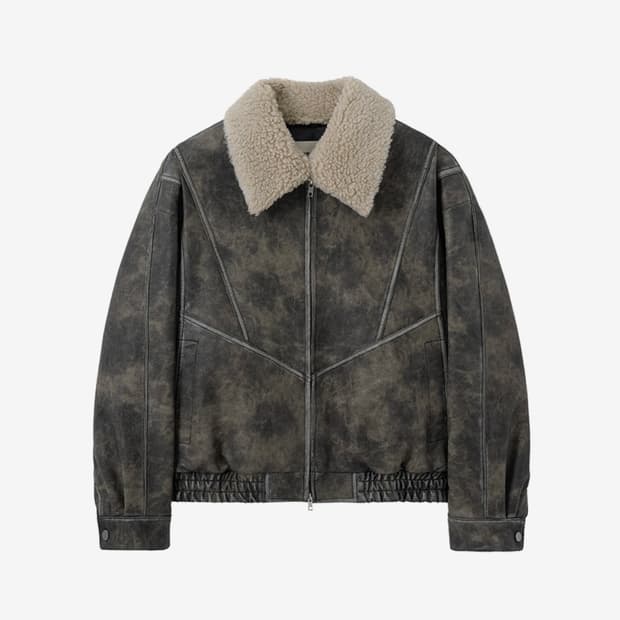 새상품급) 인사일런스 그런지 플라이트 자켓 L