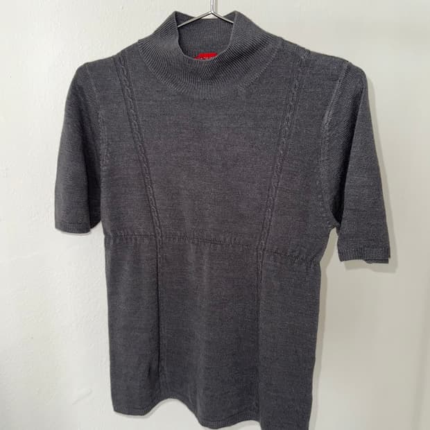 빈티지 반팔 니트