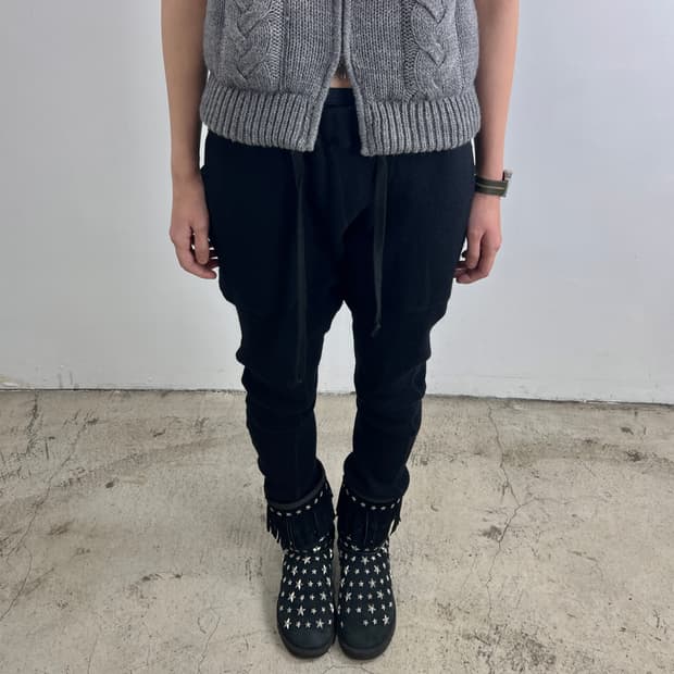 nude: Masahiko Maruyama 니트 사루엘 팬츠