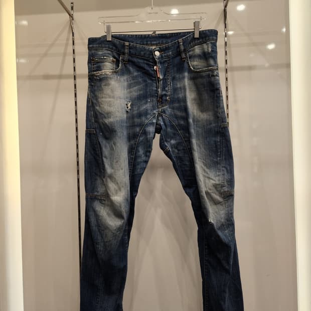 디스퀘어드2 데미지워싱 데님46