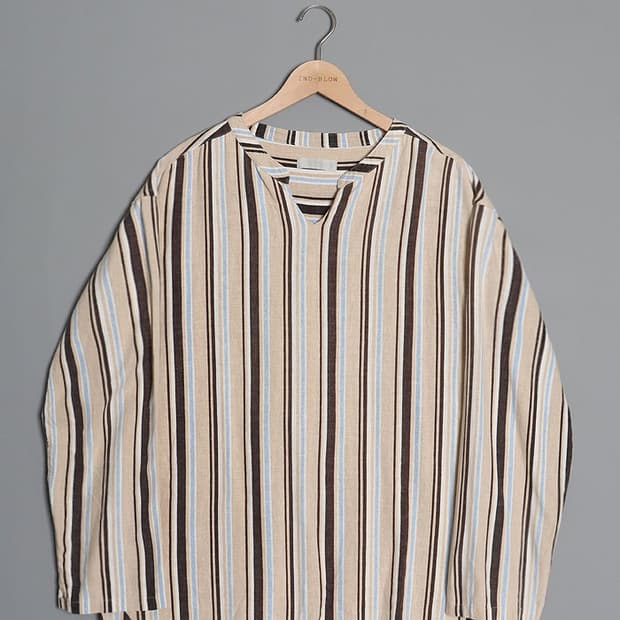 SENSE OF PLACE Stripe Pullover Shirts