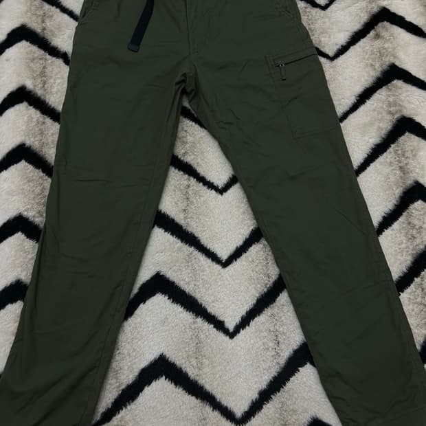 [S]유니클로 히트텍 기어 팬츠/카키/기모