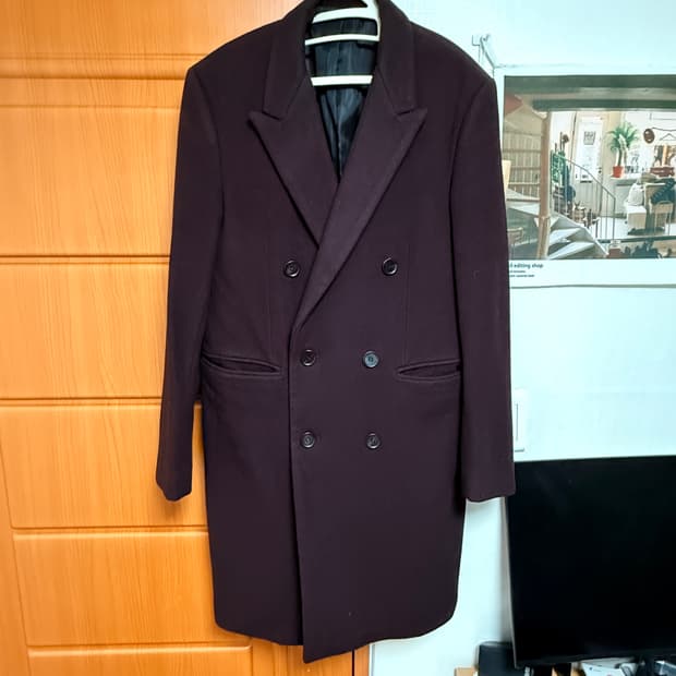 마마가리 울캐시미어 코트