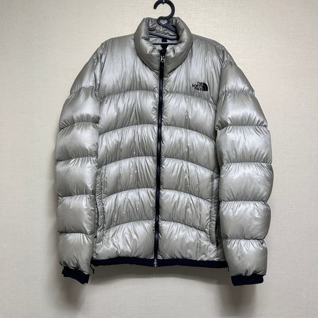 [XL] 노스페이스 집인집 아콘카구아 경량 패딩 클레이 그레이