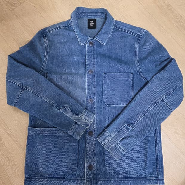 H&M 에이치앤엠 데님 초어 자켓 M