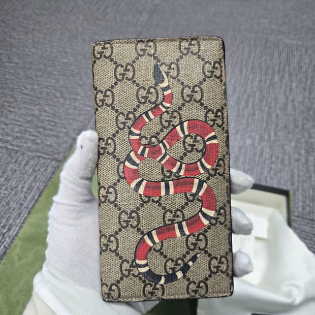 [특가][정품] 구찌 스네이크 장지갑