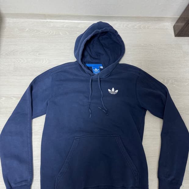 아디다스 파이어버드 후드 네이비 L