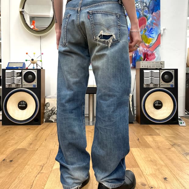 [31] LVC 리바이스 502 데님 팬츠