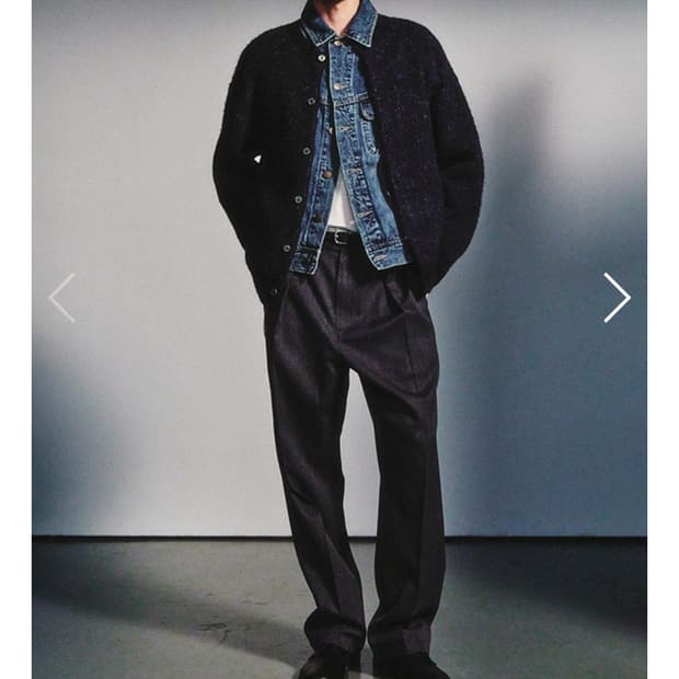 (구해요)아트이프액츠 모헤어 가디건 타크 네이비 M이나L