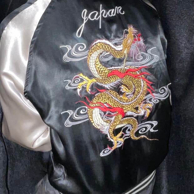 YDU japan 용 자수 스카쟌