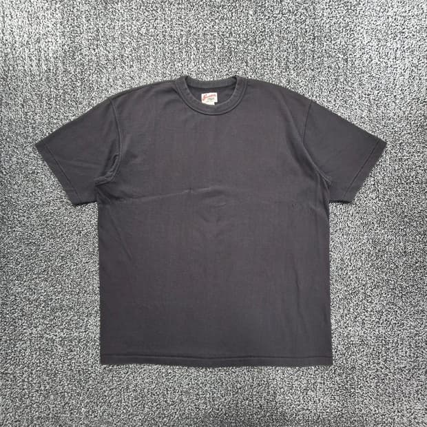 빈티지9. 브론슨 10.5oz 톰킨스 루프휠 튜블러 반팔 티셔츠 차콜