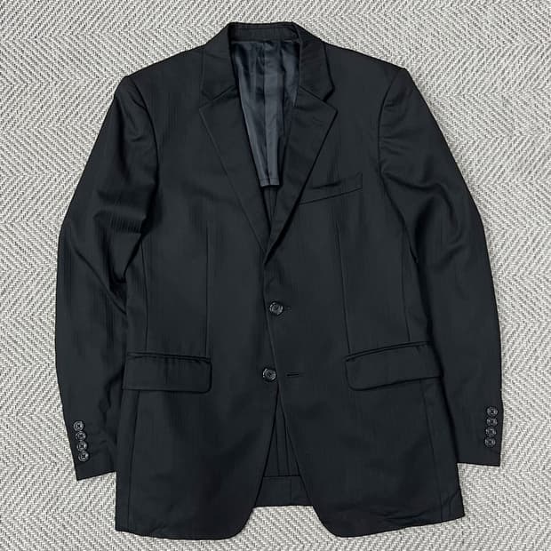 타케오키쿠치 스트라이프 울 블레이저 셋업 v0702