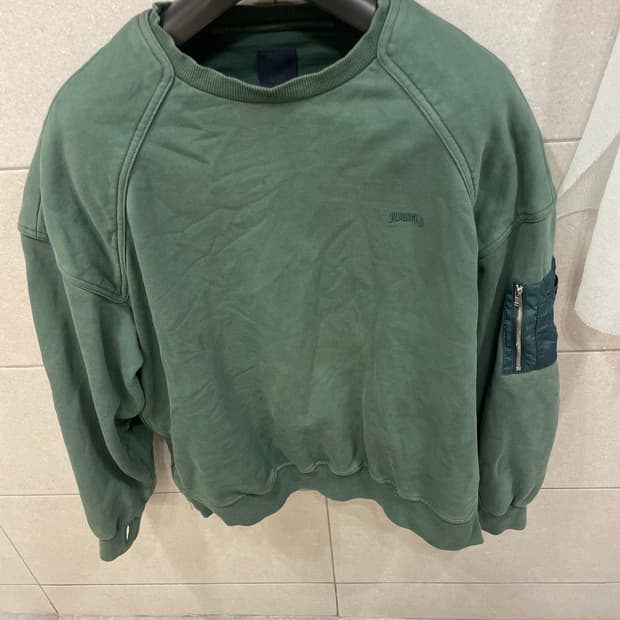 준지 오버핏 ma-1 맨투맨 s