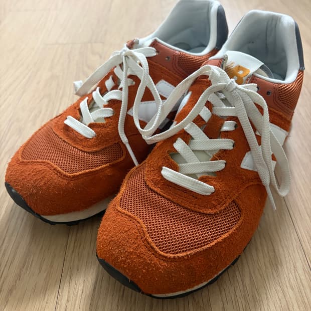 [270]뉴발란스 574 헤리티지 오렌지