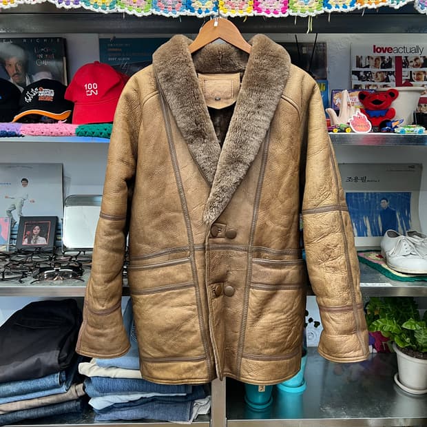 Vintage Shearling Coat 