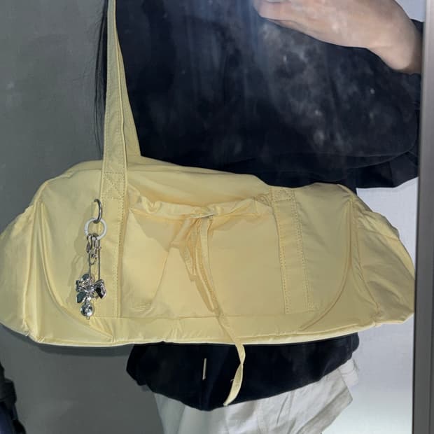 뉴발란스 더플백 옐로우 (성수 팝업 한정 컬러)