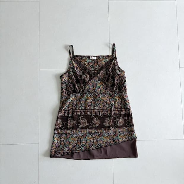 ethnic sleeveless top