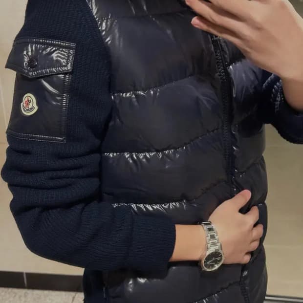 몽클레어 니트패딩