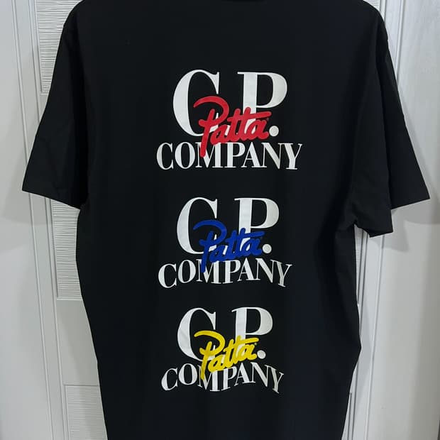 Cp company x 파타 한정판 반팔티셔츠