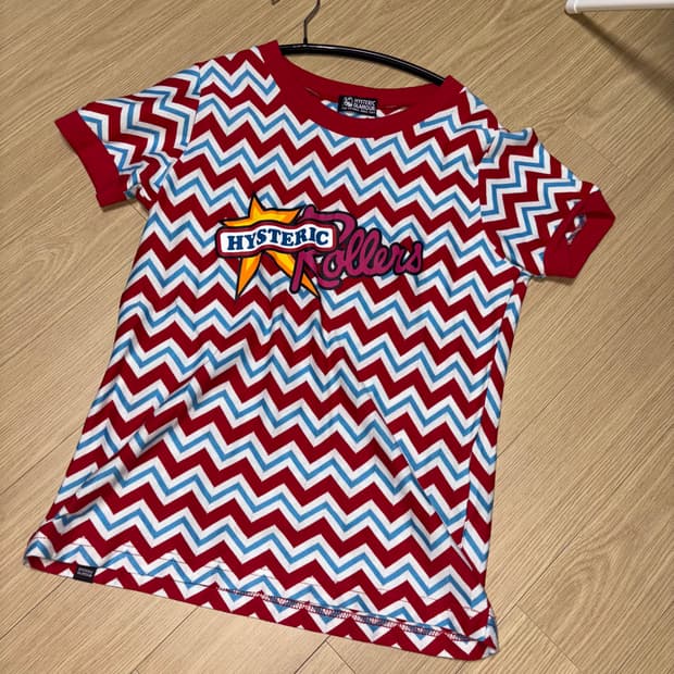 1회 착용) 히스테릭글래머 반팔 티셔츠